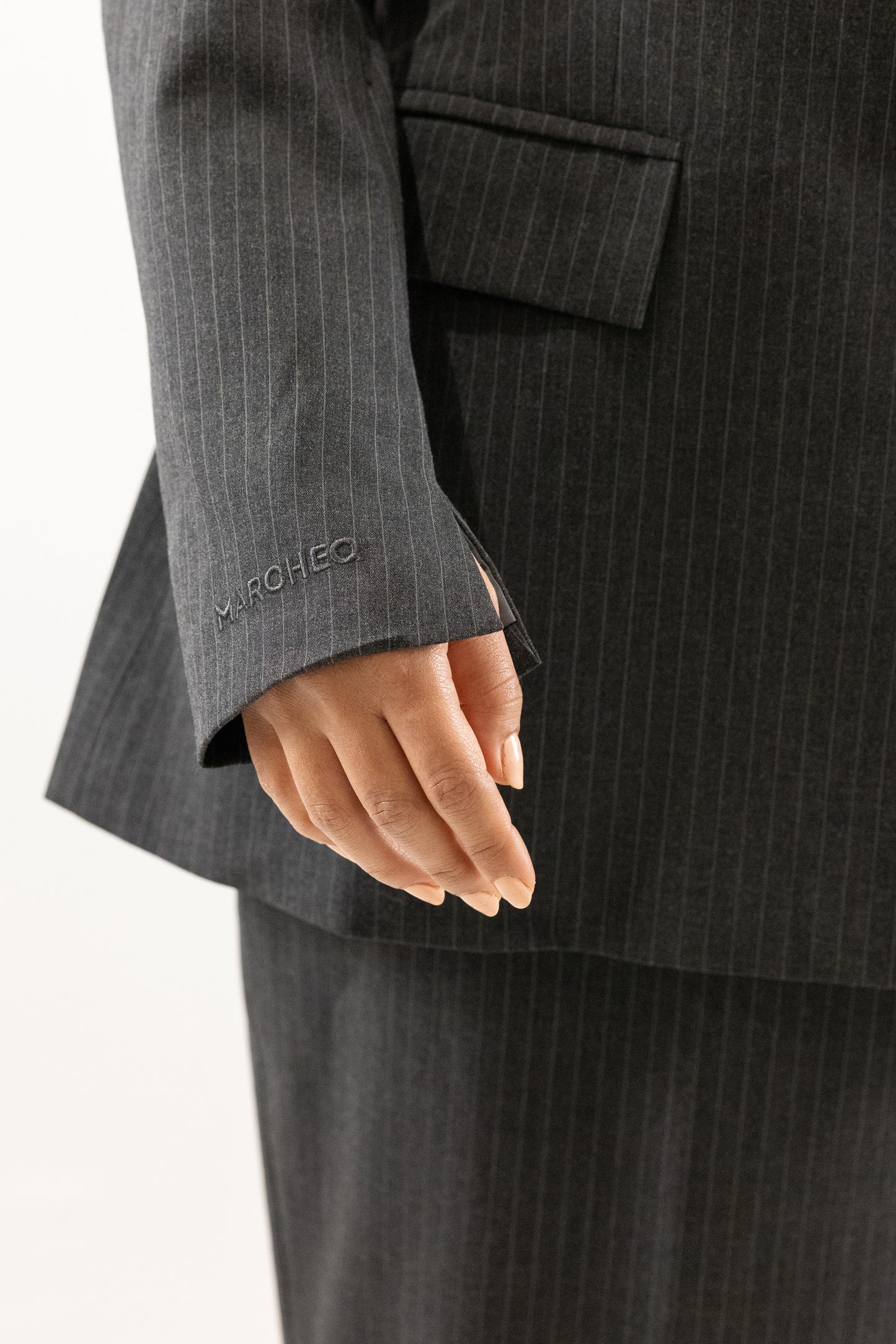 Grey suit