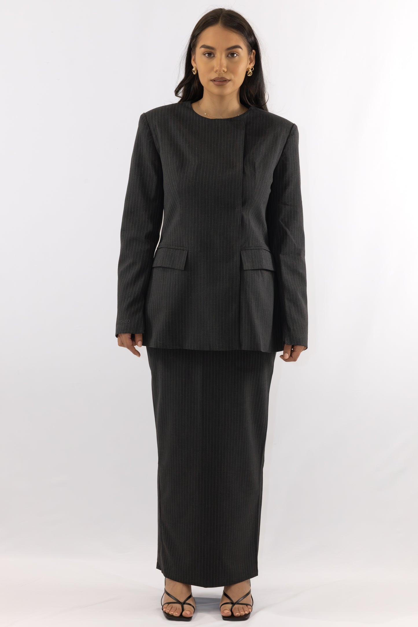 Grey suit