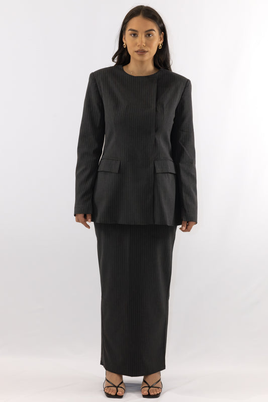 Grey suit
