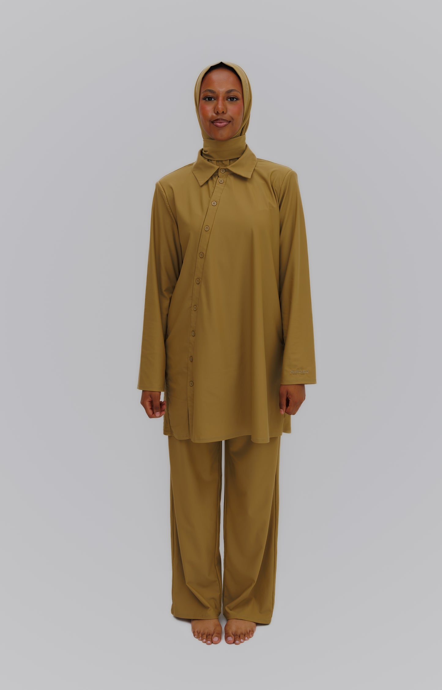 COMING SOON The RIVA burkini - OLIVE GREEN