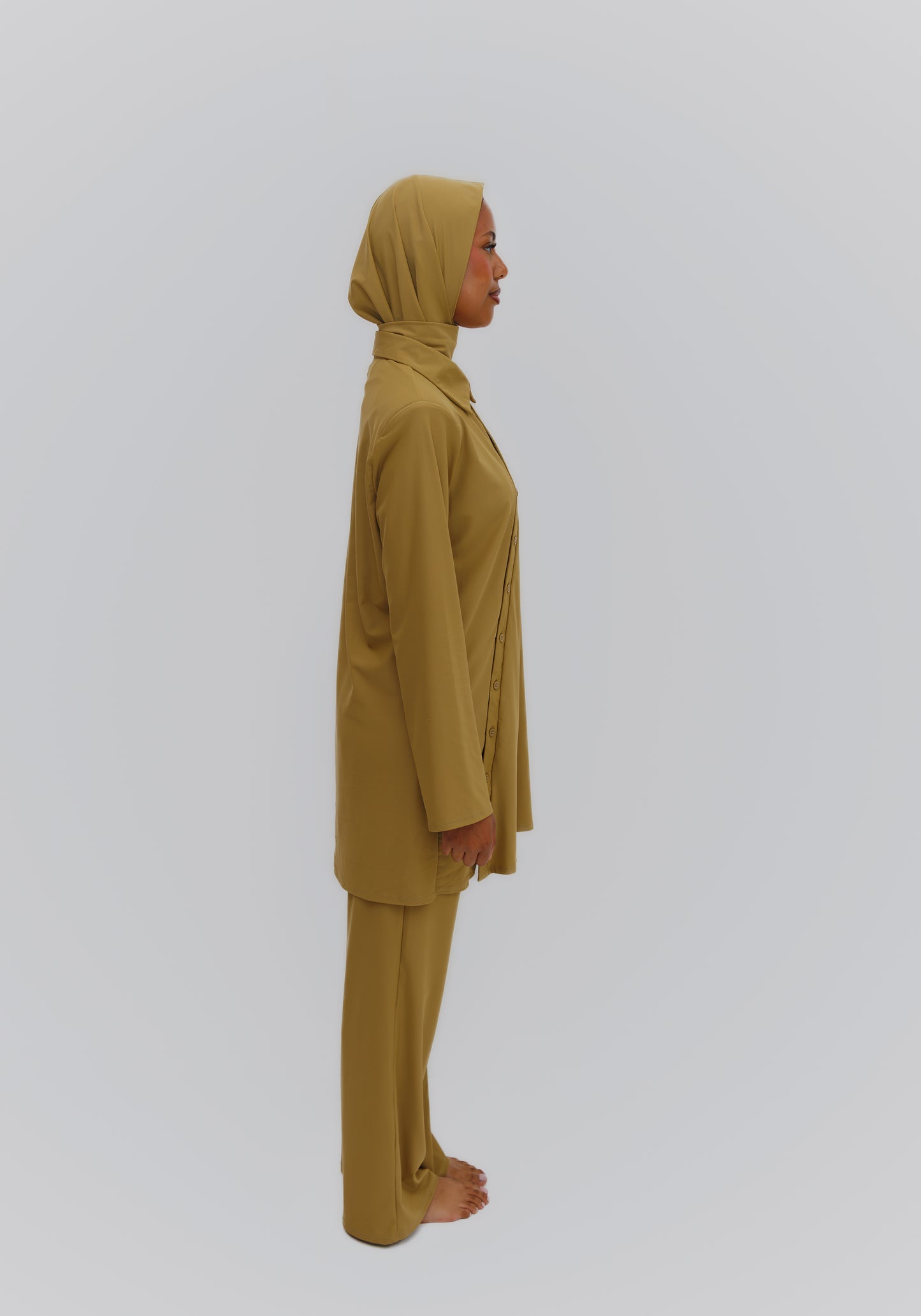 COMING SOON The RIVA burkini - OLIVE GREEN