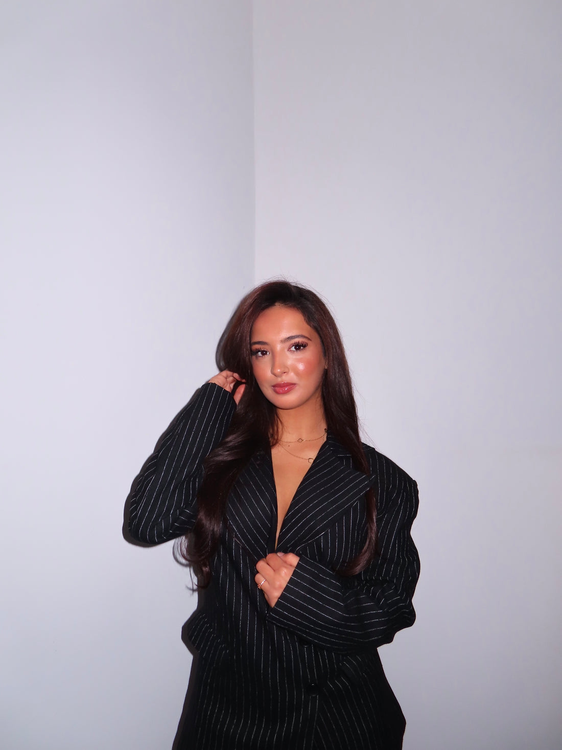 PINSTRIPE BLAZER