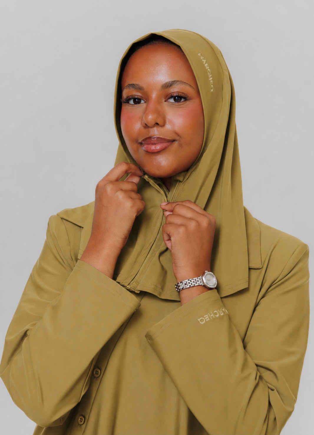 The RIVA burkini - OLIVE GREEN